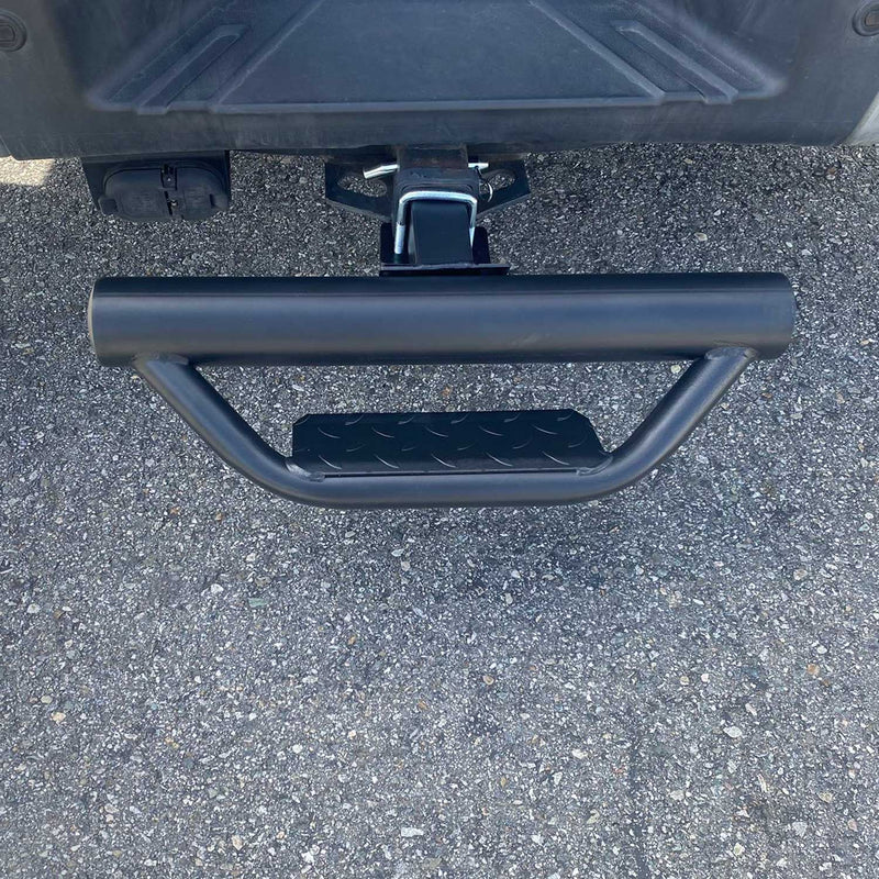 Universal Hitch Step with Hitch Lock and Stabilizer