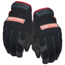 Utility Mechanic Working Gloves Impact Protection, Craftsman Heavy Duty Synthetic Faux Leather Gloves, Covert Tactical Work Gloves With Non-Slip Terry Fabric, Secure Fit, Flexible Grip, For Multi-Purpose Use, Construction, Gardening, Automotive
