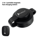 2025 Travel Magnetic Wireless Mag-Safe 3 in 1 Charging Station for Apple Multiple Devices - Fast Charger iPhone 16 15 14 13 12 Pro Max Plus, Charging Pad for Apple Watch Air Pods,with storage box
