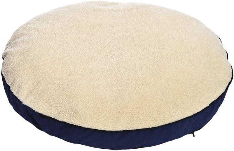 Cozy Pet Cave Bed For Dog, XL, Blue, 45 x 45 x 14 Inches