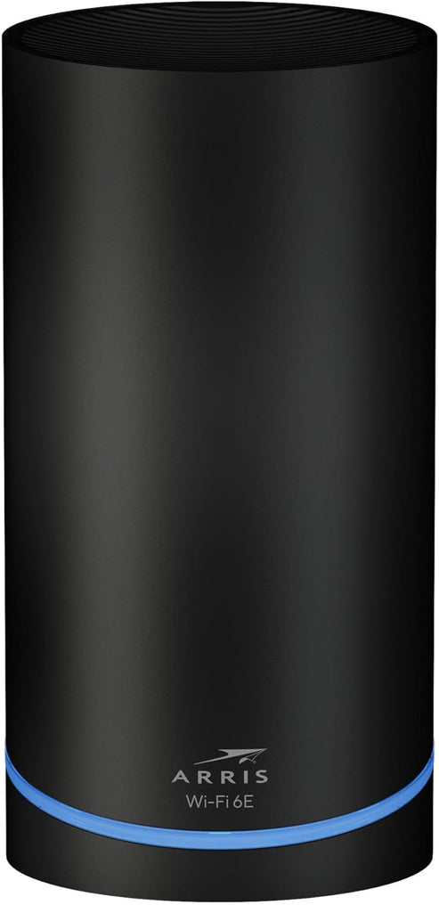 ARRIS Surfboard mAX 6E W161 Tri-Band Mesh Wi-Fi 6E System, AXE6600 Wi-Fi Speeds up to 6.6 Gbps, 6 GHz Band, Coverage up to 5,500 sq ft, 4.8 Gbps Backhaul, 2 Routers, 2.5 Gbps Ethernet Port
