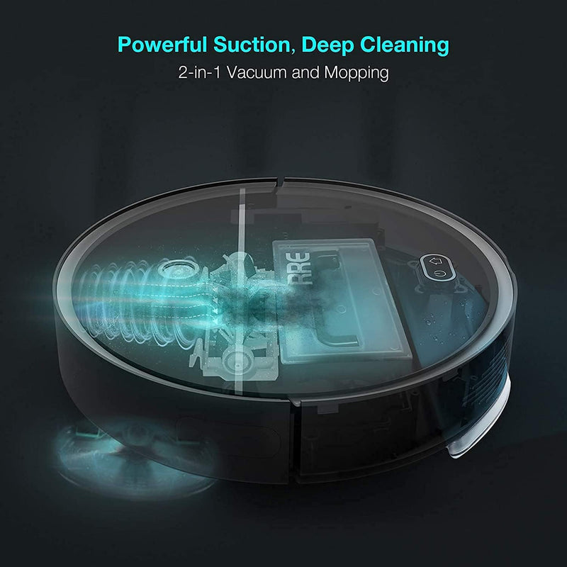 2-in-1 Smart Robot Vacuum and Mop with Self-Charging Dock
