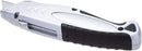 Heavy Duty Retractable Utility Knife with 3-Position Locking Blade, Auto-Load, Ergonomic Handle, 5 Replacement Blades