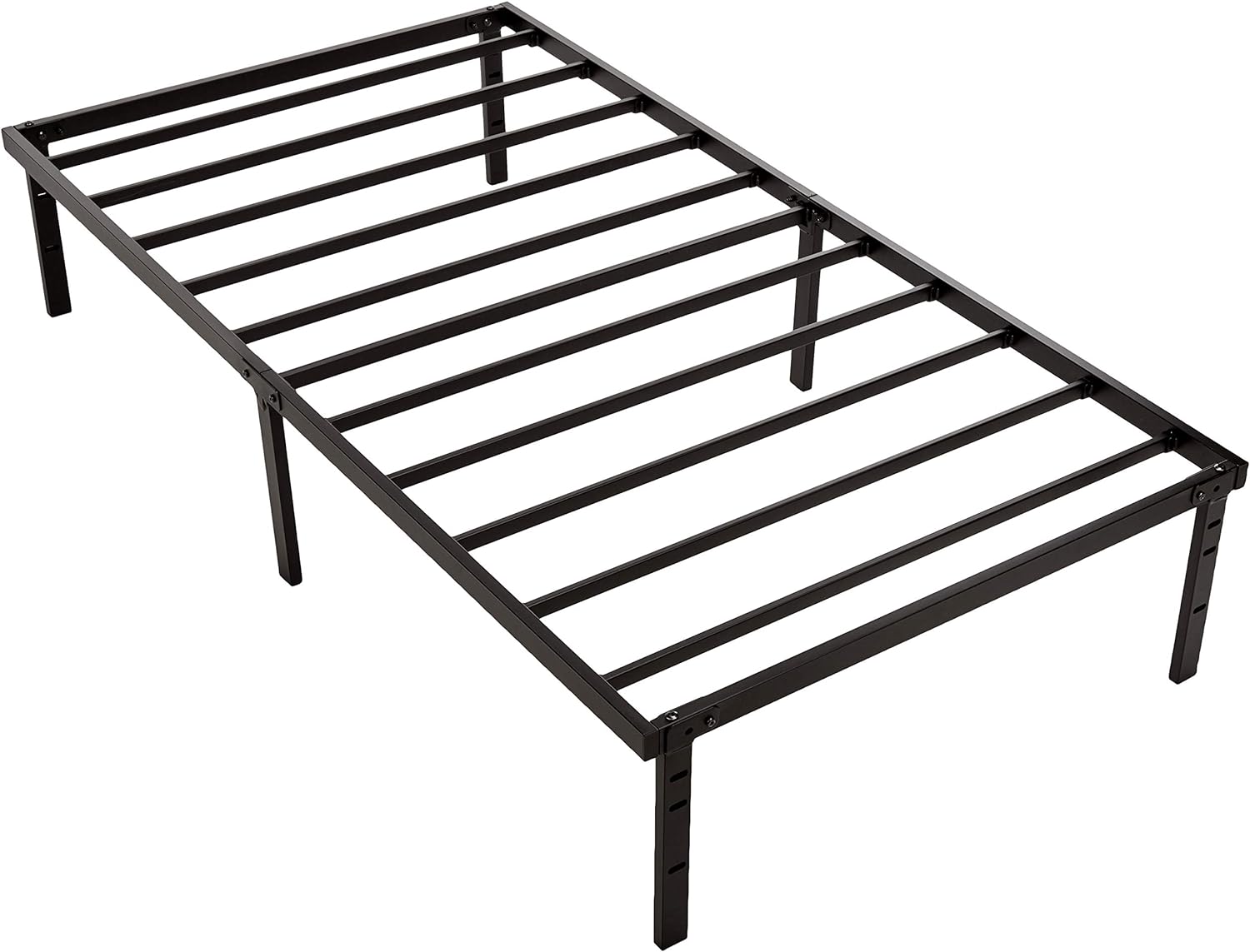 Amazon Basics Heavy Duty Bed Frame With Steel Slats Twin/Full/Queen