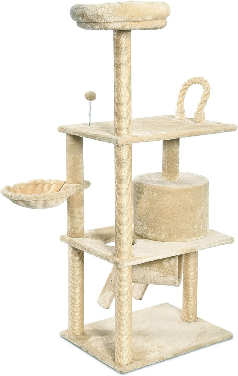 Multi-Level Cat Tree with Scratching Post And Step Ladder