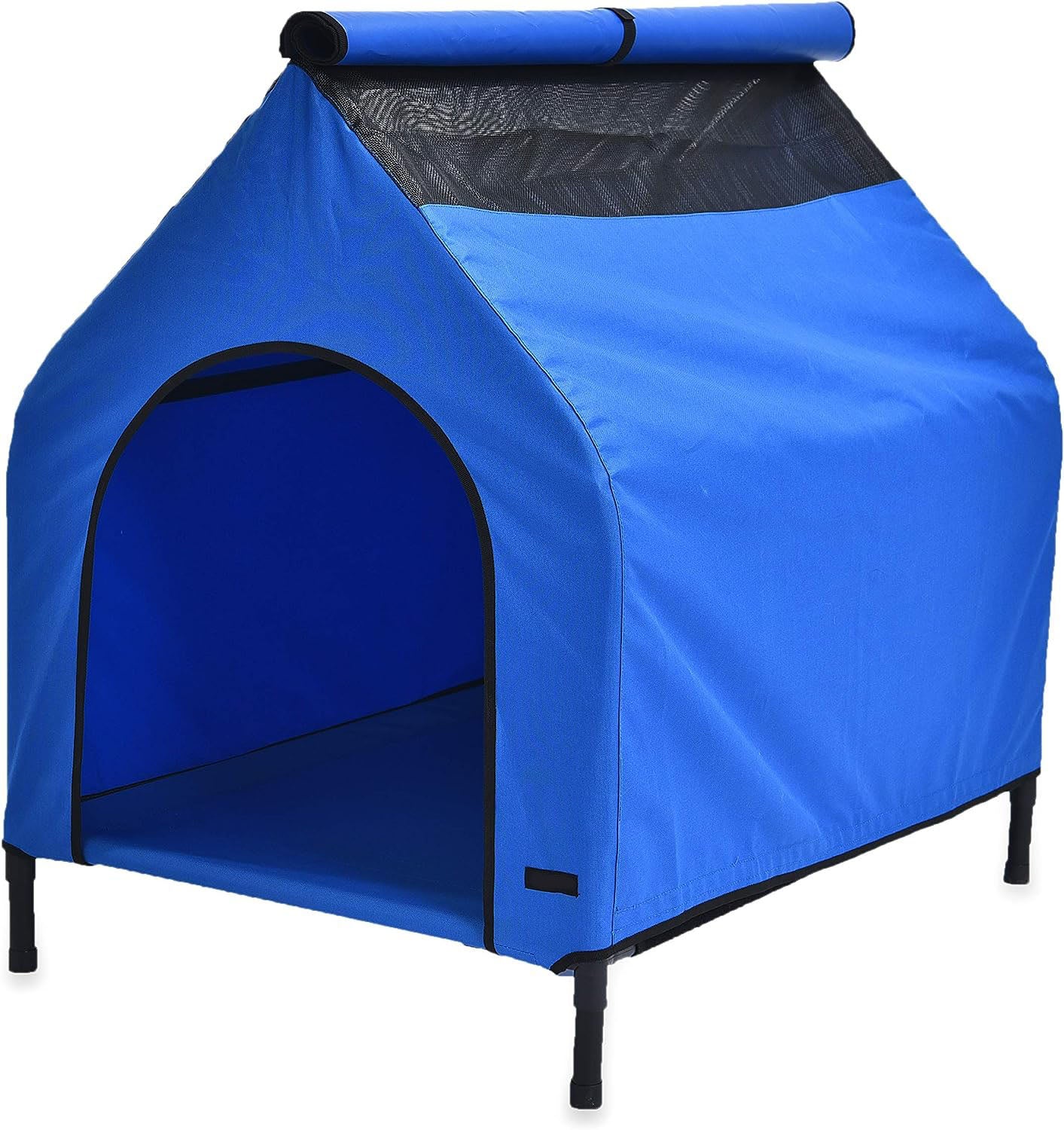 Elevated Portable Pet House Racktodoor