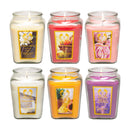 18oz Festive Christmas Candle - 6 Unique Scents for Romantic Ambiance - No Electricity or Battery Needed, Perfect for Holiday Decor, Mother's Gift Idea