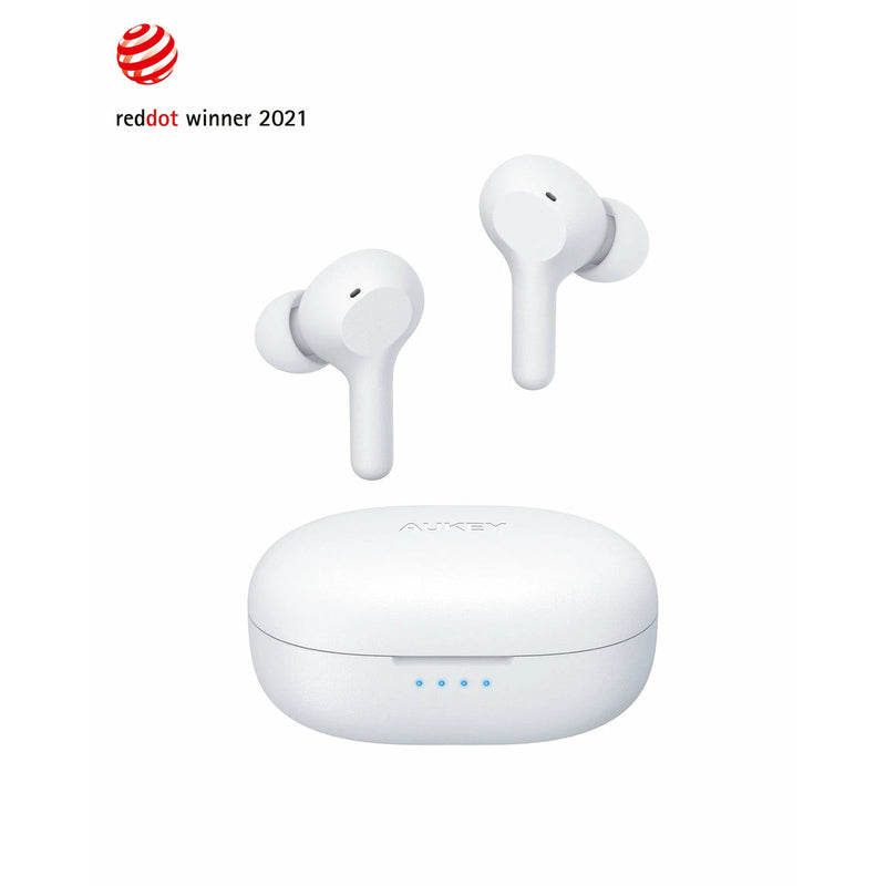 True Wireless Earbuds, Bluetooth 5 Headphones, USB-C Quick Charge, IPX5 Waterproof, 25H Playtime, One-Step Pairing, Hi-Fi Stereo Earphones EP-T25
