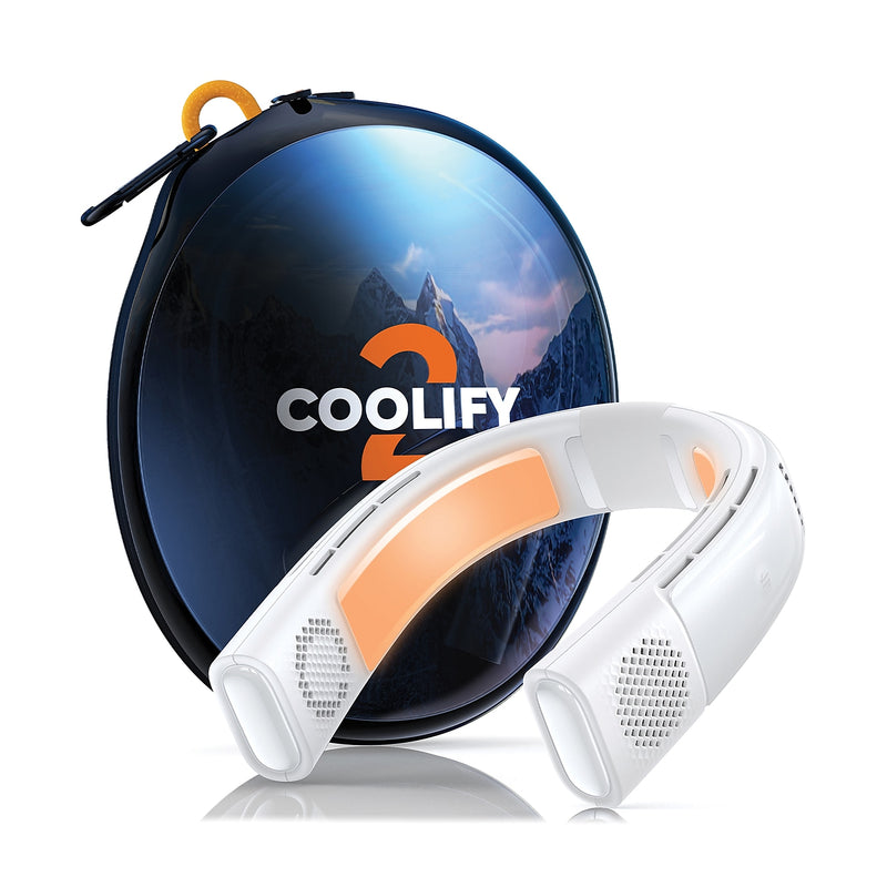 COOLIFY 2 Personal Bladeless 4,000 mAh Rechargeable A/C & Heater, 5-Speed