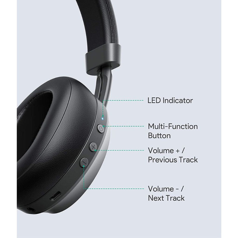 True Comfort Wireless Over-Ear Headphones with 25-Hour Playtime