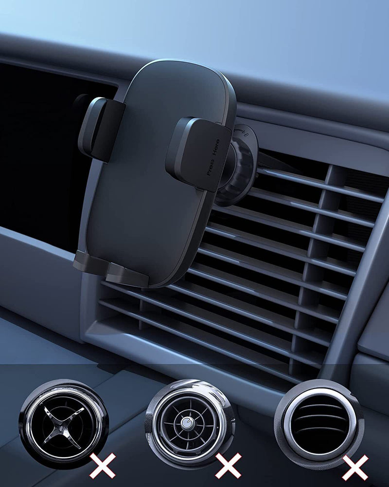 Car Phone Holder Mount, Universal Air Vent Phone Car Holder (HD-C58 Short) - Rack To Door