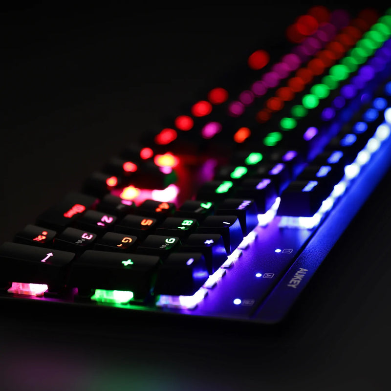 Aukey KM-G6 Mechanical Gaming Keyboard with LED Backlighting