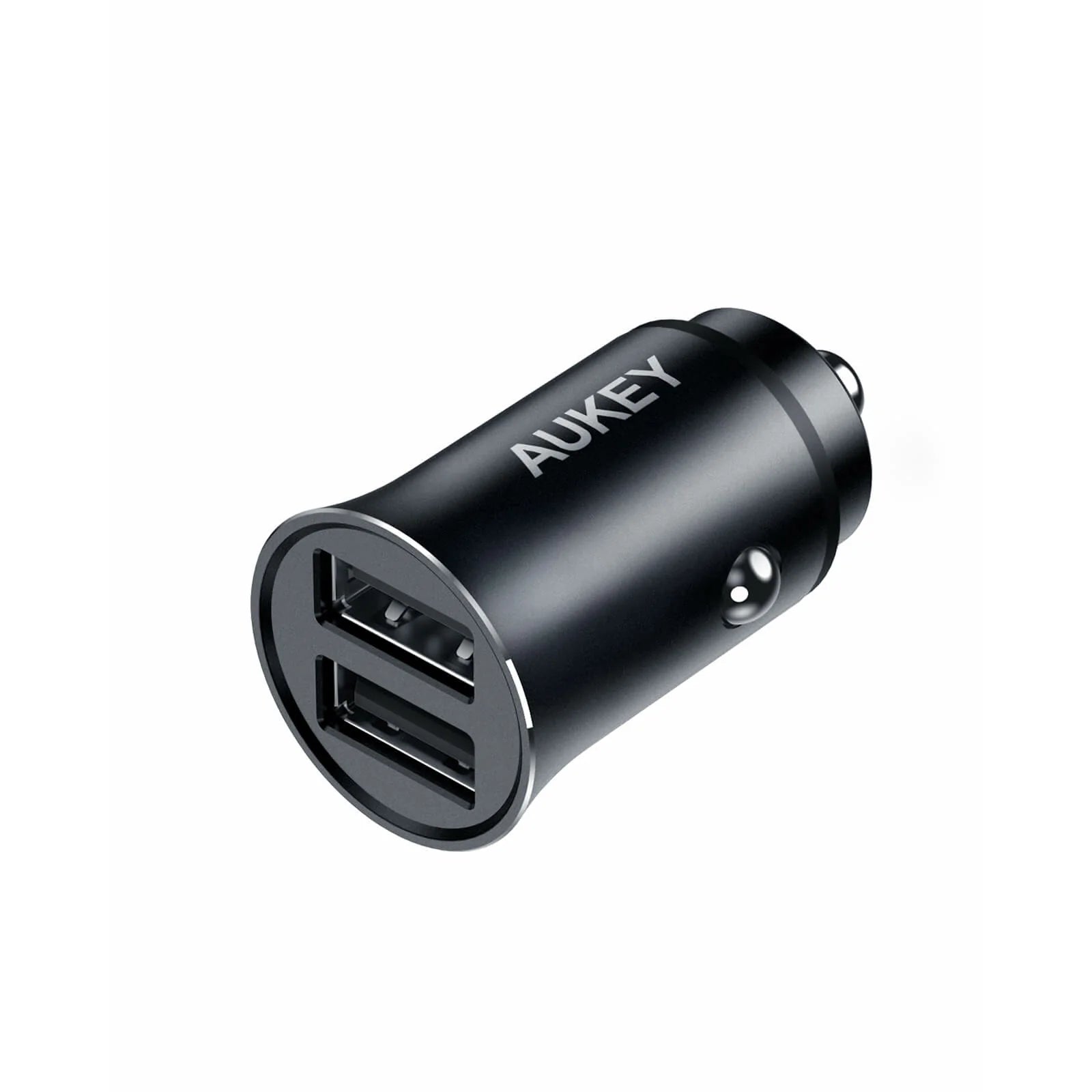 Dual USB-A Metal Car Charger 24W