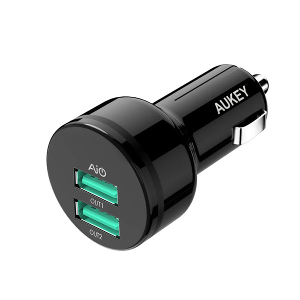 Dual USB-A Car Charger 24W
