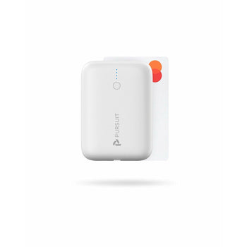 PURSUIT 10,000mAh Ultra-Compact Power Bank with Recycled Plastic Housing and Plastic-Free Packaging