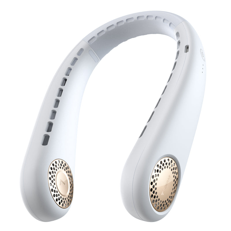 Torras bladeless neck fan Air Conditioner L3, 360° Airflow,3s Cool Down,Idea Gifts for Women & Men
