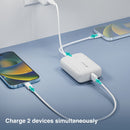 PURSUIT 10,000mAh Ultra-Compact Power Bank with USB-C PD and USB-A, Recycled Plastic Housing and Plastic-Free Packaging,  Fast Charging Battery Pack Travel Essential,Idea Gifts