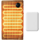 JISULIFE Hand Warmers Rechargeable, Foldable Hand Warmer Pouch with Power Bank, 6 Heating Levels, Heated Hand Muff, Fast Heating Pad Waterless, Gifts for Women, Suitable for Football, Camping, Hiking