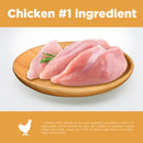 Chewmistry 16oz Chicken Jerky Treat Made with 100% Real Chicken Breast, Healthy, Easily Digestible, Long-Lasting, High Protein Dog Treat, Satisfies Dog's Urge to Chew