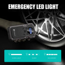 Jump Starter with Air Compressor, 2000A Portable Car Battery Booster (6.0 Gas/2L Diesel) with 150PSI Auto-Shutoff Tire Inflator, 12V Supersafe Lithium Jump Box Car Battery Jumper Starter,Idea  Halloween Thanksgiving Day Gifts