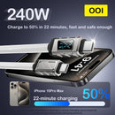 OOI 4 in 1 USB MAX 240W PD Fast Car Charging & Data Sync – USB-A, USB-C, and Lightning Compatible with iPhone 16/15 chargers Electronic Smartphone Carplay Adapter