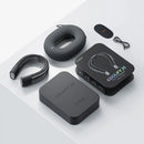 85%NEW TORRAS COOLIFY 2S Neck Air Conditioner, Portable Personal Cooler and Heater Strong Wind, 3-Speed, App Control Neck Fan Rechargeable, Storm White