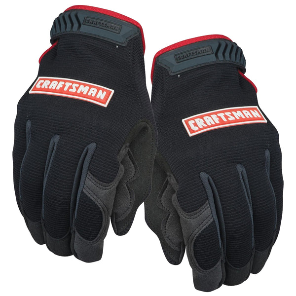 Utility Mechanic Working Gloves Impact Protection, Craftsman Heavy Duty Synthetic Faux Leather Gloves, Covert Tactical Work Gloves With Non-Slip Terry Fabric, Secure Fit, Flexible Grip, For Multi-Purpose Use, Construction, Gardening, Automotive