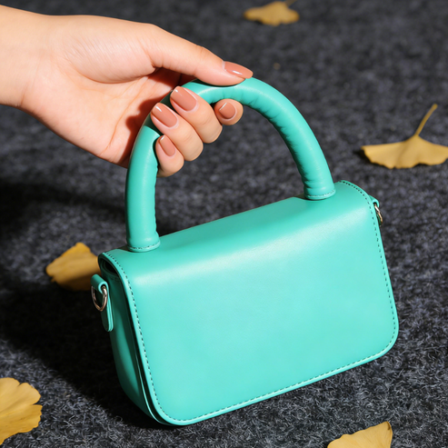 Faux vegan leather Handbags Crossbody with shoulder strap for Women