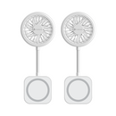 Pursuit DNDLN Magnetic Fan with LED Ring Light & Hands-Free 360° Adjustable Stand