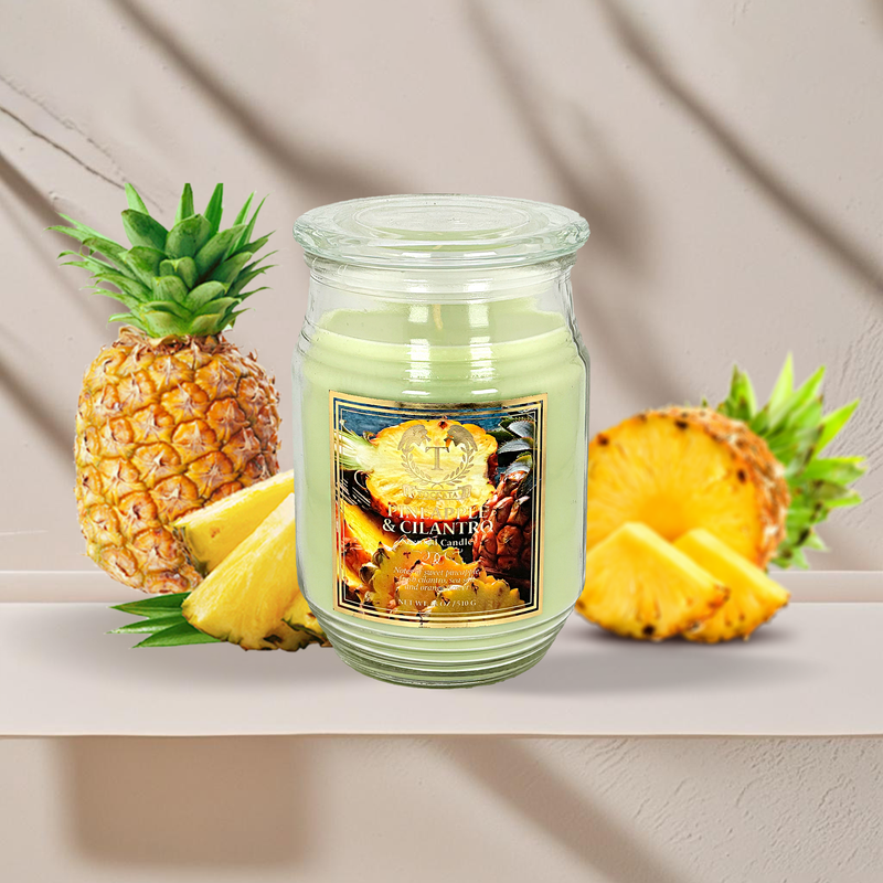 18oz Jar Scented Candle, Long Lasting Soy Wax Candle for Relaxation & Stress Relief, Aromatherapy Gift for Women, Birthday, Housewarming, Halloween, Thanksgiving, Christmas