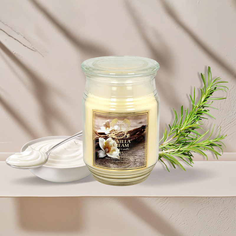18oz Jar Scented Candle, Long Lasting Soy Wax Candle for Relaxation & Stress Relief, Aromatherapy Gift for Women, Birthday, Housewarming, Halloween, Thanksgiving, Christmas