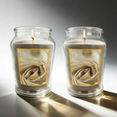 12oz Scented Candle in Glass Jar, 70+ Hours Long Lasting Burn, Eco-Friendly Candle with Eucalyptus, Mango, Apple, Vanilla Cream, Lavender Lemon & Linen Scents,Idea Gifts.