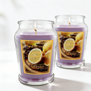 12oz Scented Candle in Glass Jar, 70+ Hours Long Lasting Burn, Eco-Friendly Candle with Eucalyptus, Mango, Apple, Vanilla Cream, Lavender Lemon & Linen Scents,Idea Gifts.