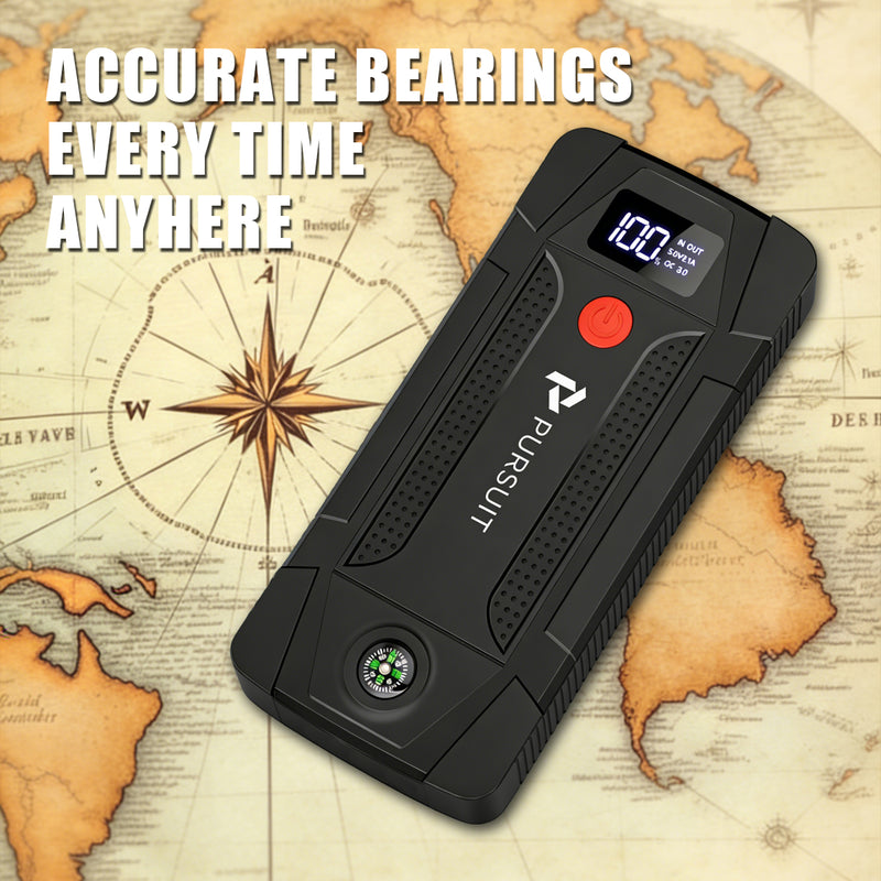 TRAVERSE 1000A Peak 12V Car Jump Starter