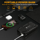Pursuit UltraSafe 12V Jump Starter & Power Bank with Emergency Flashlight