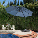 Noble House Durango 9.6' Outdoor Canopy Sunshade Umbrella