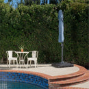 Noble House Durango 9.6' Outdoor Canopy Sunshade Umbrella