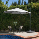 Noble House Durango 9.6' Outdoor Canopy Sunshade Umbrella