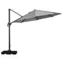 Noble House Durango 9.6' Outdoor Canopy Sunshade Umbrella