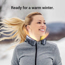 COOLIFY 2 Neck Air Conditioner, Portable Personal Cooler Neck Fan,Portable Personal Cooler and Heater Strong Wind,Idea Gifts for Women & Men