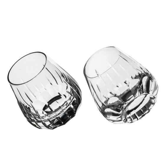 UniWhis Handmade Premium Whisky Glass Set, Handcrafted Whisky Glass with Wide Mouth, Thick Base, and Aroma-Enhancing Design