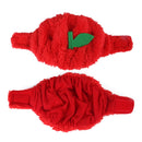 5pcs Pet Hat for Small Pets/Puppy/Cat,Apple Panda Christmas Hat, Costume Hat for Halloween Party Photo Props Supplies,Idea Gifts