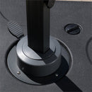 Noble House Durango 9.6' Outdoor Canopy Sunshade Umbrella