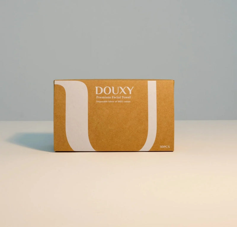 Douxy Eco-Friendly Plant Based Premium Disposable Facial Towels