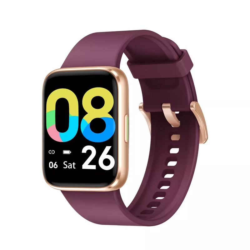 Letsfit Smartwatch and Fitness Tracker 1.78" Touch Screen Heart Rate Monitor for iPhone and Android - TW2