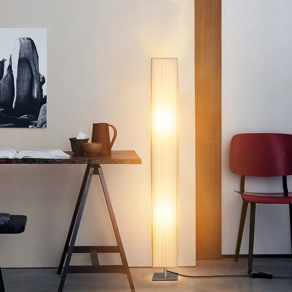 Dimmable LED Floor Lamp with Flexible Lighting Angle and Optional Colors