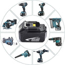 2Packs 18v Battery Replacement for 6.0Ah Lithium-ion Batteries Compatible BL1860B BL1850B BL1840B BL1830B BL1815B BL1860 BL1850 LXT - 18 Volt Tools