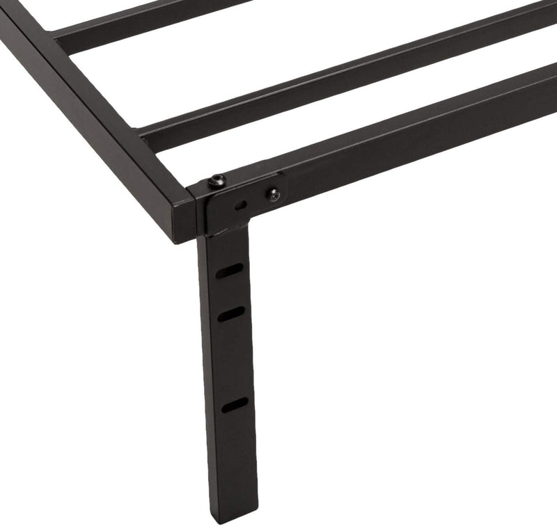 Amazon Basics Heavy Duty Bed Frame With Steel Slats - Twin/Full/Queen Sizes