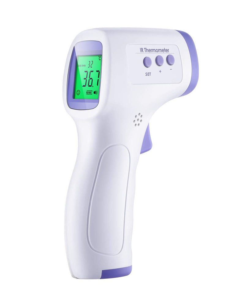 Non-Contact Infrared Thermometer for Adults, Digital Thermometer with Accurate Instant Readings