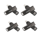 SanDisk 64GB iXpand Flash Drive with Lightning and USB-C connectors, Works with iPhone 14 and older